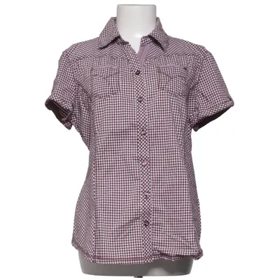 Kortærmet skjorte (Rød, Hvid) fra Cecil Bomuld, Elastan, Polyester