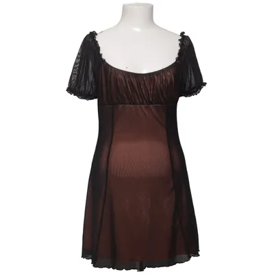 Kleid (Braun, Schwarz) von Current Mood Elasthan, Polyester