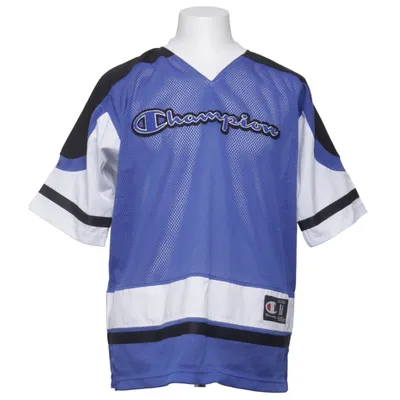 T-shirt (Blauw, Wit, Zwart) van Champion Polyester