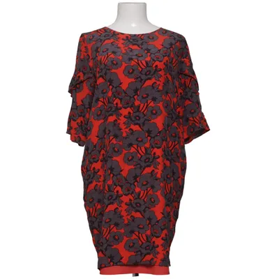 Dress (Red, Gray) from Park Lane Polyester, Viscose