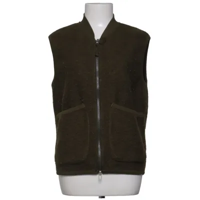 Gilet d'extérieur (Vert) de Universal Works Polyester, Laine