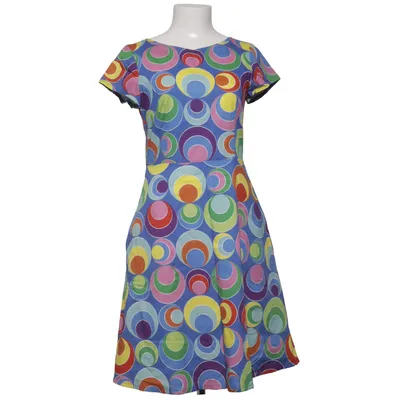 Robe (Bleu, Multicolore) de Cissi och Selma Coton, Élasthane, Polyester