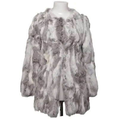 Veste (Gris, Blanc, Multicolore) de Jin Diao Fur
