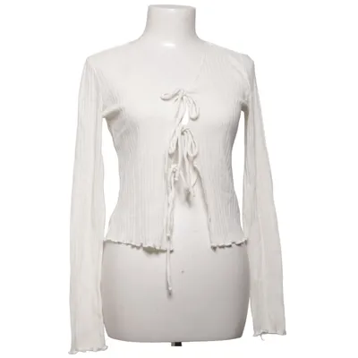 Cardigan (Pointelle Romantic Tie Top) from Nelly Cotton, Polyester