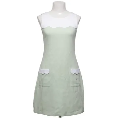 Kleid (Grün, Weiß) von Jumperfabriken Baumwolle, Elasthan