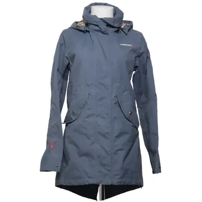 Manteau imperméable (Bleu) de Didriksons Coton, Polyamide, Polyester
