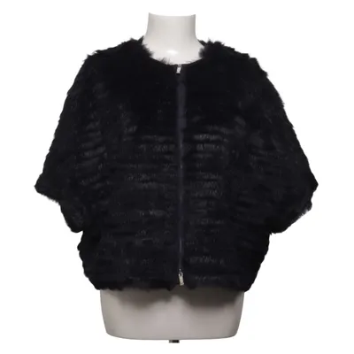 Fur jacket (Black) from MaxMara Studio Cotton, Rabbit fur