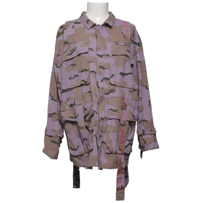 Safarijacke (Lila, Braun, Grün) von Collusion Baumwolle