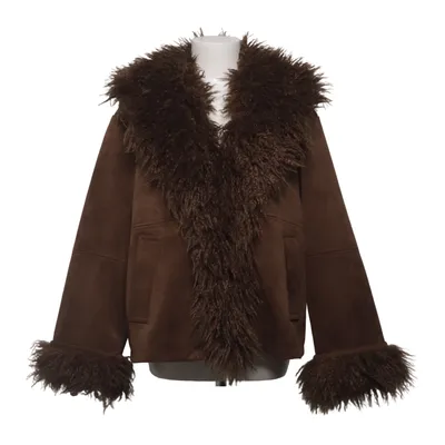 Shearlingjacka (Brun) från Zara Polyester