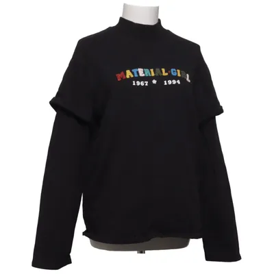 Sweatshirt (Zwart) van Material Girl Katoen