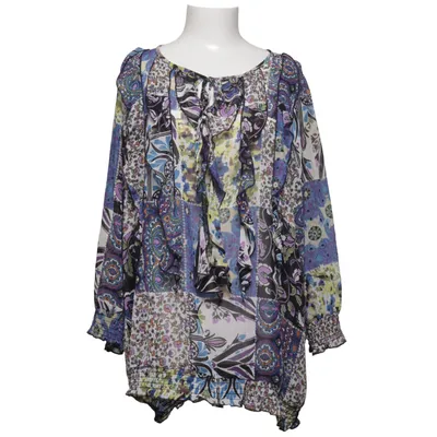 Blouse (Blue, Multicolored) from Ecoline Polyester