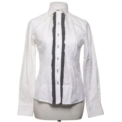 Shirt (White, Black) from La Chemise Cotton