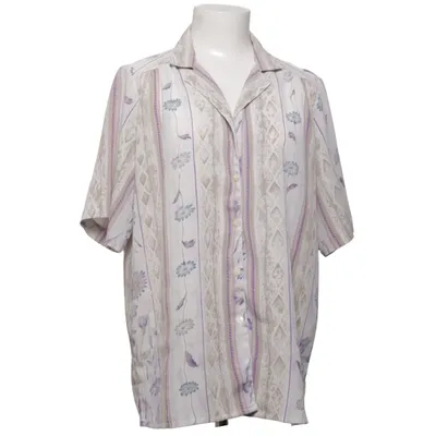 Korte mouwen shirt (Beige, Lila) van Åliå Polyester