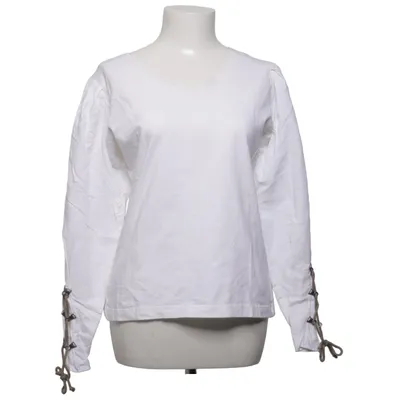 Dirndl blouse (White) from Distler Cotton, Elastane, Linen