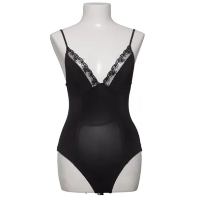 Romper (Zwart) van Bershka Elastaan, Polyester