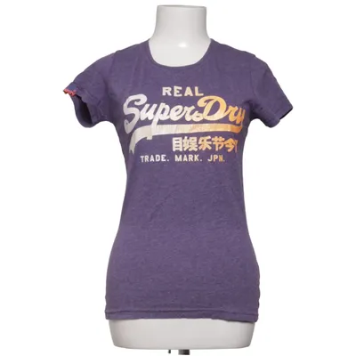 T-shirt (Purple) from Superdry Cotton, Polyester