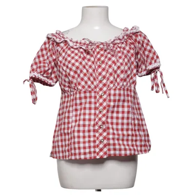 Dirndl blouse (Rood, Wit) van Stockerpoint Katoen, Polyester
