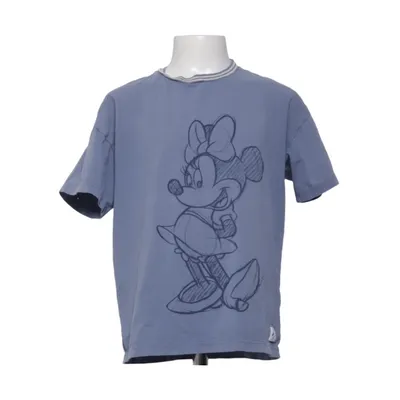 T-shirt (Blauw) van Disney x Polarn O. Pyret Elastaan, Organisch katoen