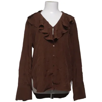 Blus (Brun) från Rodebjer Tencel, Viskos
