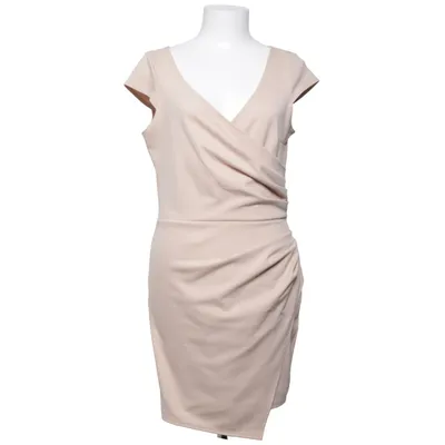 Slå-om-kjole (Beige) fra NLY One Elastan, Polyester