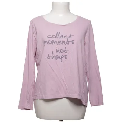 Lange mouwen shirt (Roze) van Queentex Katoen