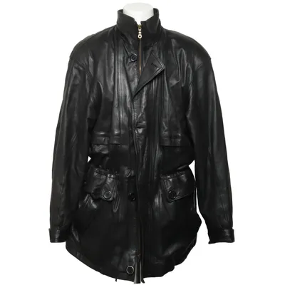 Läderjacka (Svart) från Prestige