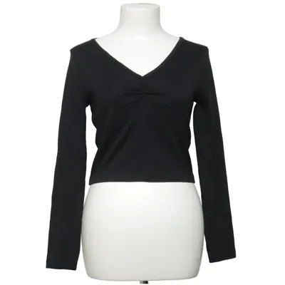 Crop top (Noir) de Hollys Coton, Élasthane