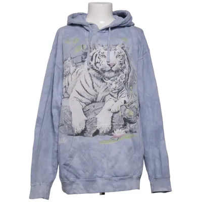 Hoodie (Blue, Multicolored) from The Mountain Cotton, Polyester