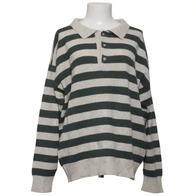 Pull-over (Vert, Beige) de Yellow Springs Acrylique, Laine