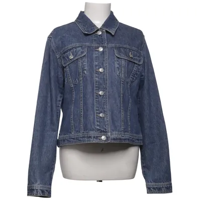 Denimjakke (Blå) fra Peppercorn Bomuld