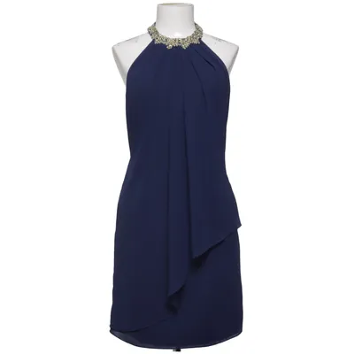 Halterneck dress (Blue) from Laona Polyester