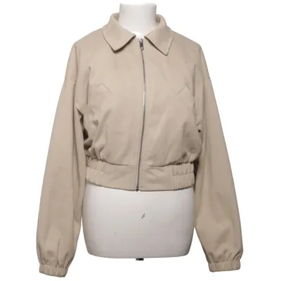 Jacket (Beige) from NA-KD Elastane, Polyester, Viscose