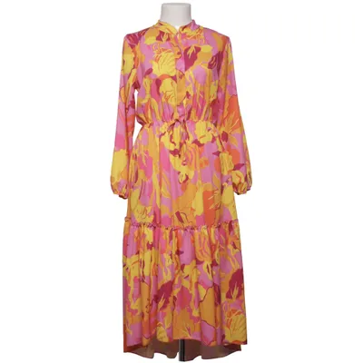 Maxi jurk (Roze, Oranje, Geel) van Parisian