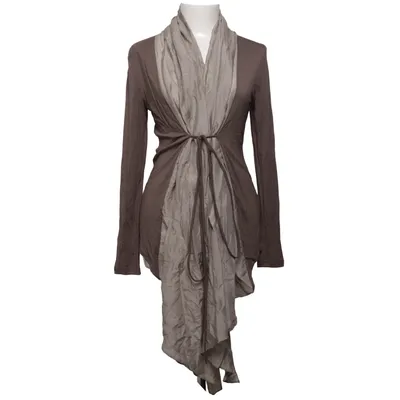 Omlottopp (Beige, Brun) från Suzanne Nilsson Bomull, Elastan, Modal, Silke