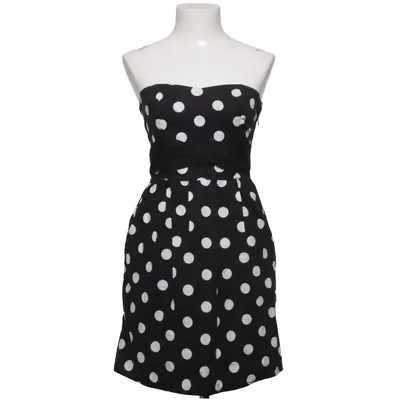 Dress (Black, White) from Fishbone Cotton, Elastane