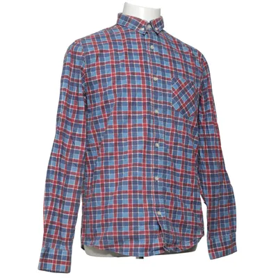 Buttondown-skjorta (Blå, Röd, Vit) från Just Junkies Bomull