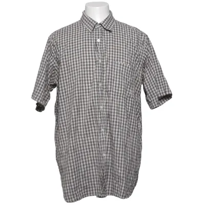 Chemise à manches courtes (Gris, Beige) de First in Line Coton