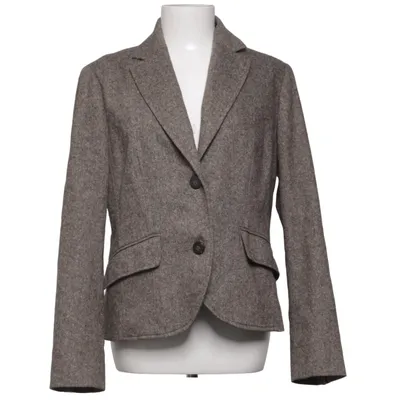 Blazer (Brown) from ESPRIT Collection Acetate, Polyester, Silk, Viscose, Wool