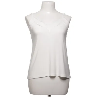 Tank Top (White) from Amisu Elastane, Polyester