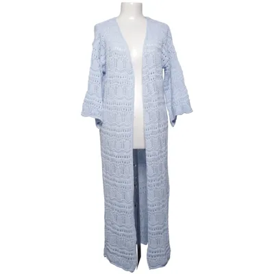 Strickjacke (Blau) von Jörlevik Acryl, Baumwolle