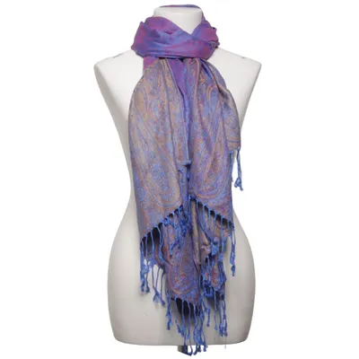 Écharpe (Violet, Bleu, Multicolore) de Passion Cachemire