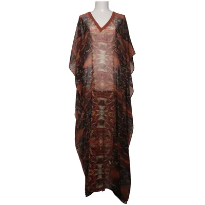 Robe de plage (Orange, Marron, Multicolore) de Miss Tunica Polyester