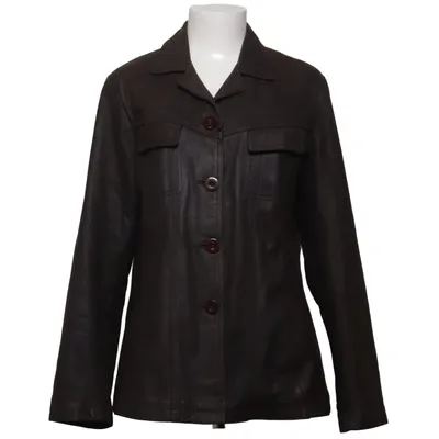 Veste en cuir (Marron) de Giovanni Cuir