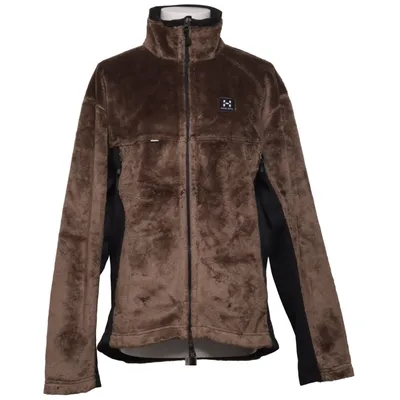 Fleece jacket (Brown, Black) from Haglöfs Polyester