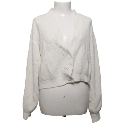 Cardigan (White) from Chiquelle Acrylic, Cotton