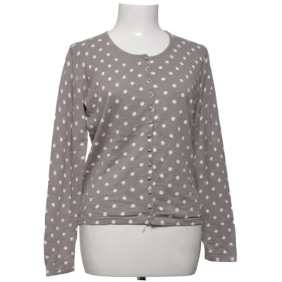 Cardigan (Gray, White) from Mansted Cotton