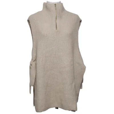 Slipover (Beige) från Pernilla Wahlgren Akryl, Alpackaull, Elastan, Polyester