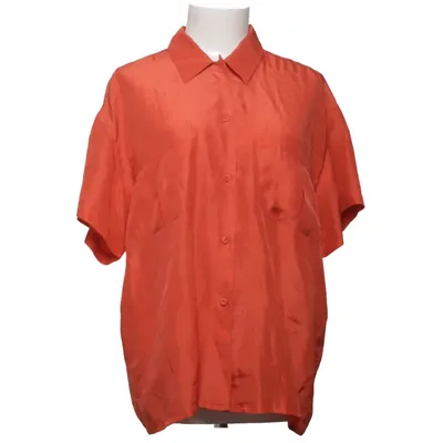 Chemise à manches courtes (Rouge) de Casual Corner Soie