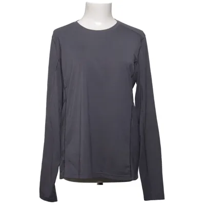 Long sleeve T-shirt (Gray) from Ullmax Elastane, Merino wool, Polyester