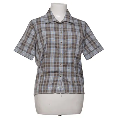 Short sleeve shirt (Brown, Blue) from F.LLI Campagnolo